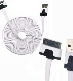 usb_cable_for iphone 4 Black