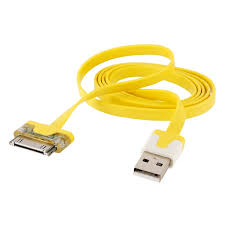 usb_cable_for iphone 4  Yellow
