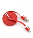 usb_cable_for iphone 5 Red 2