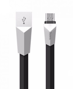 Кабель USB HOCO X4 microUSB черный