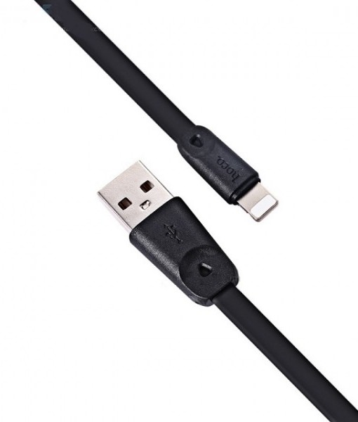 Кабель USB HOCO X9 Lightning черный